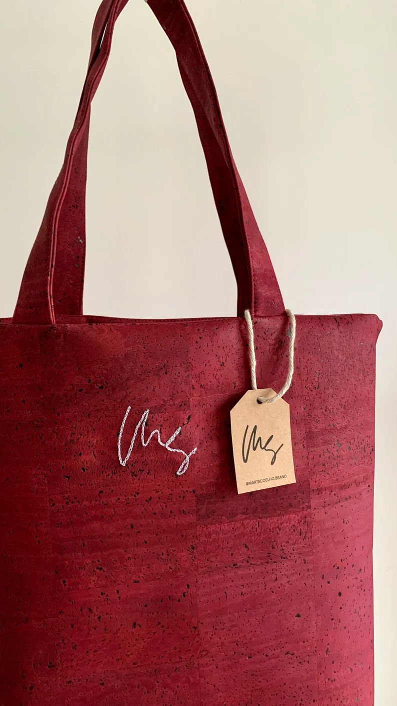 TOTE BAG Pure Burgundy | Sustainable Bag
