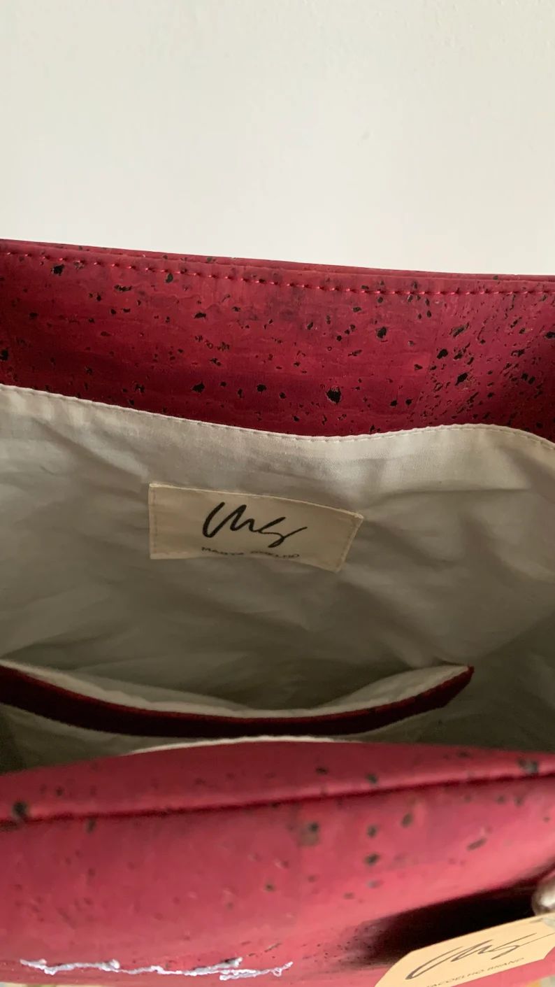 TOTE BAG Pure Burgundy | Sustainable Bag
