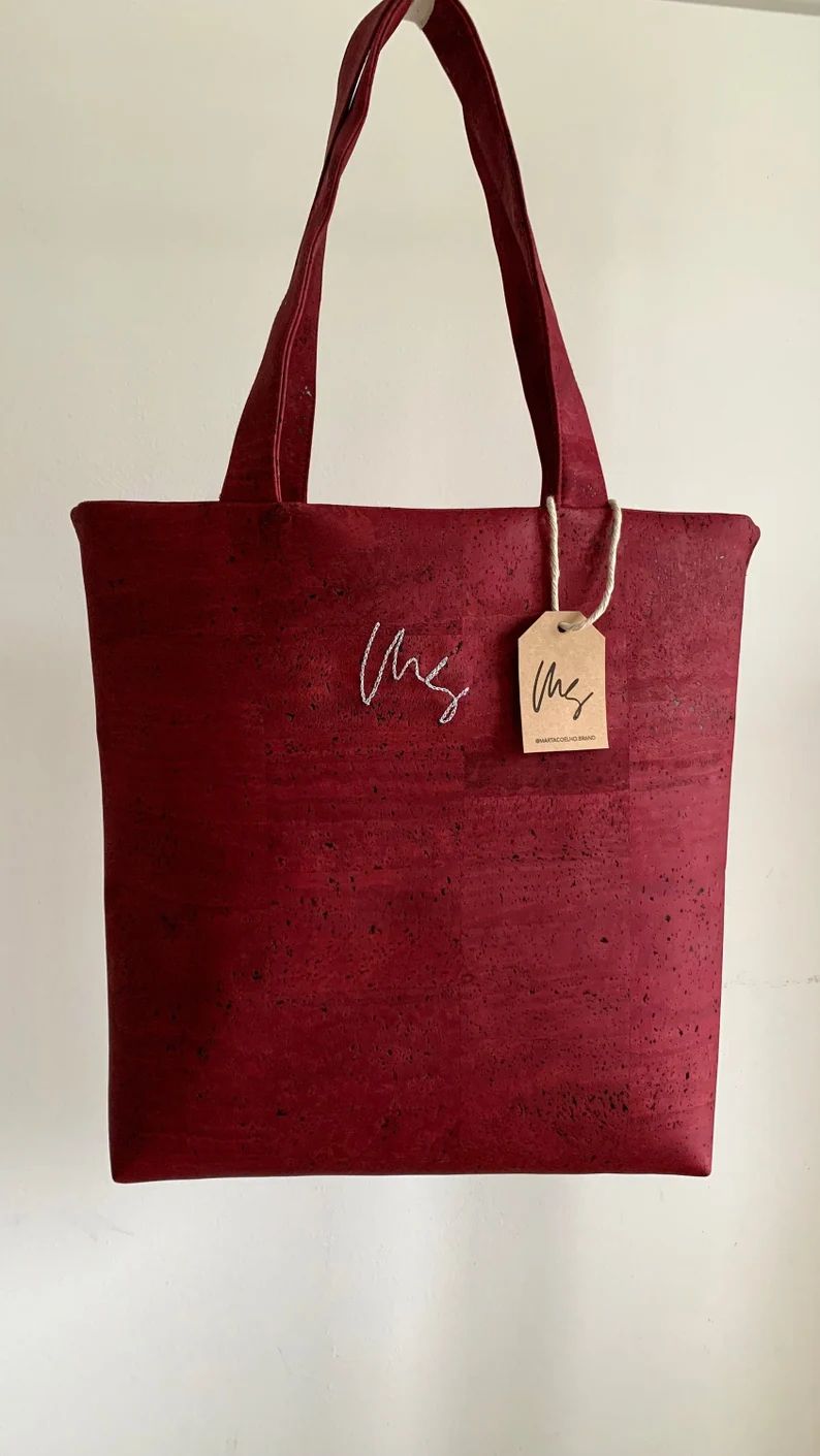 TOTE BAG Pure Burgundy | Sustainable Bag