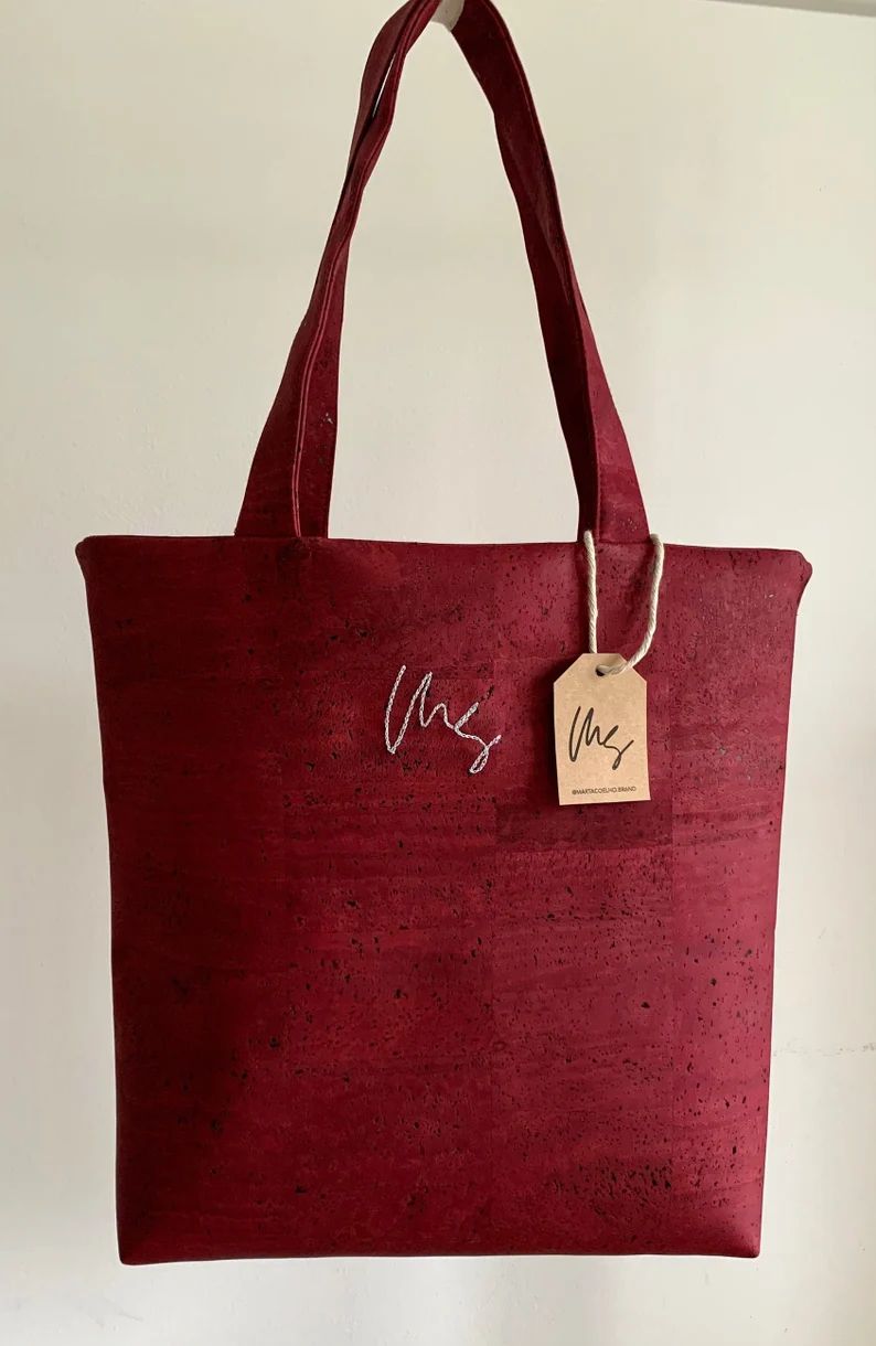 TOTE BAG Pure Burgundy | Sustainable Bag