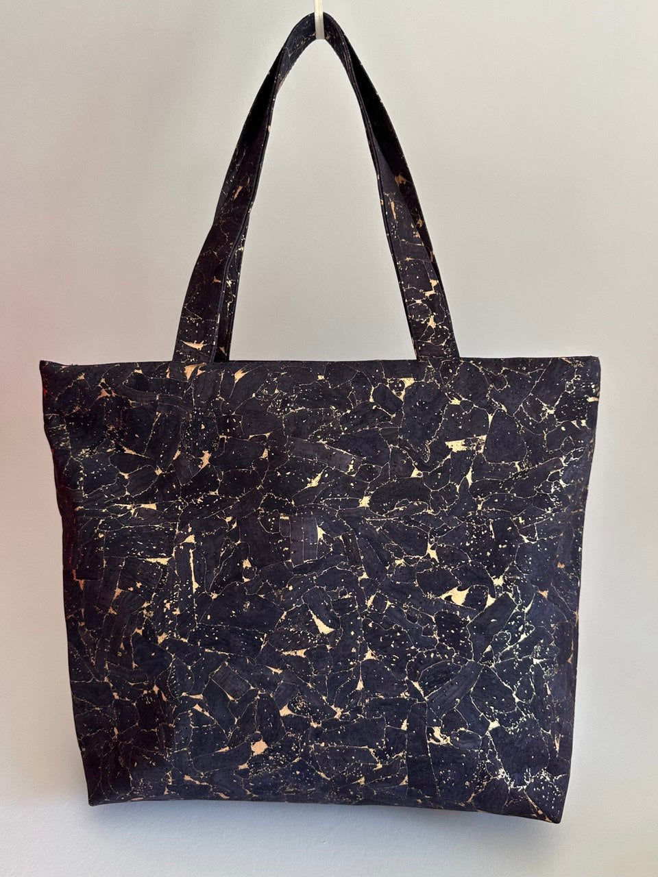 TOTE BAG Fragments Gold Blue | Sustainable Bag
