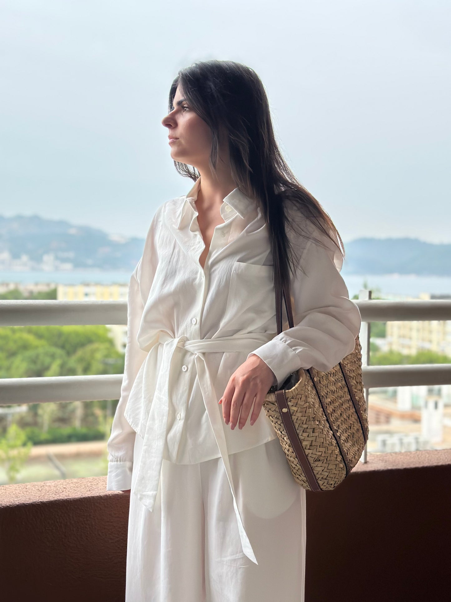 Camisa de Manga Comprida Sementa | Cor Branco