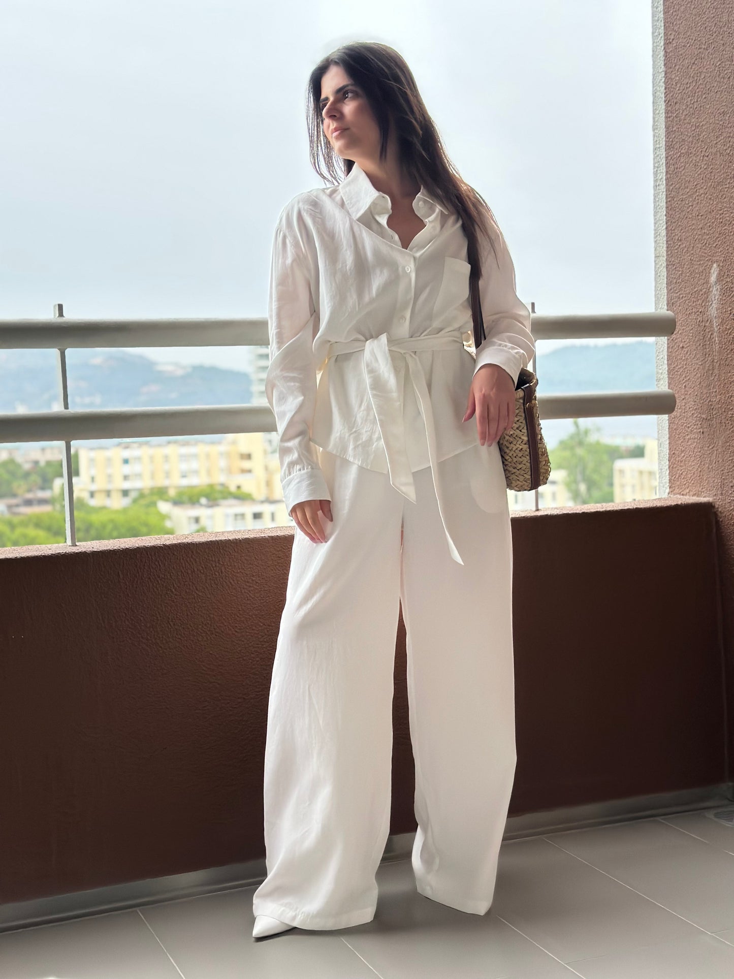 Camisa de Manga Comprida Sementa | Cor Branco