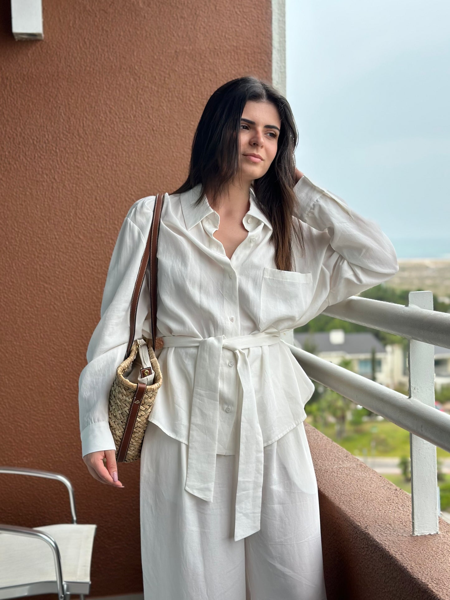 Camisa de Manga Comprida Sementa | Cor Branco
