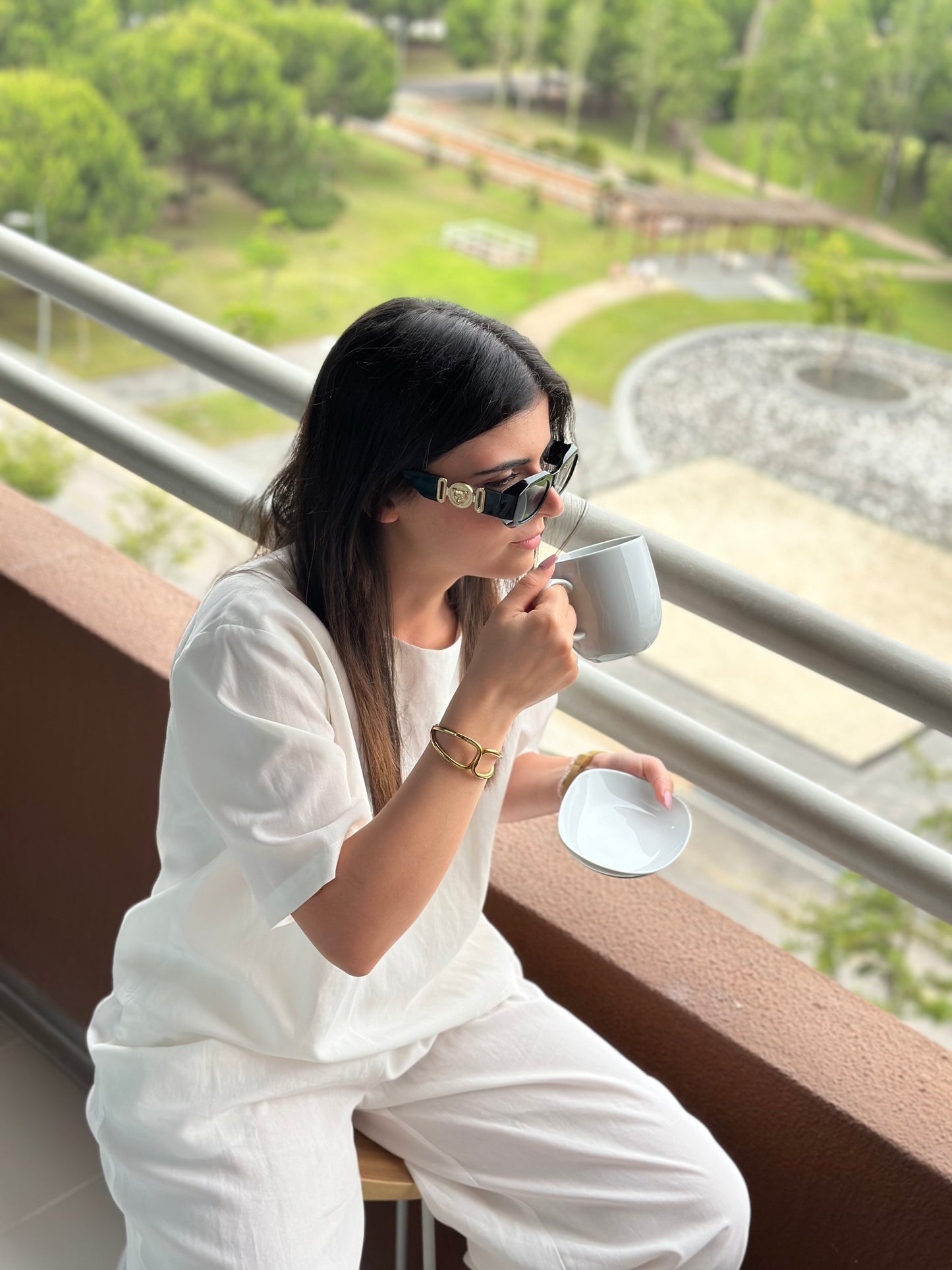 Blusa de Manga Curta Sementa | Cor Branco