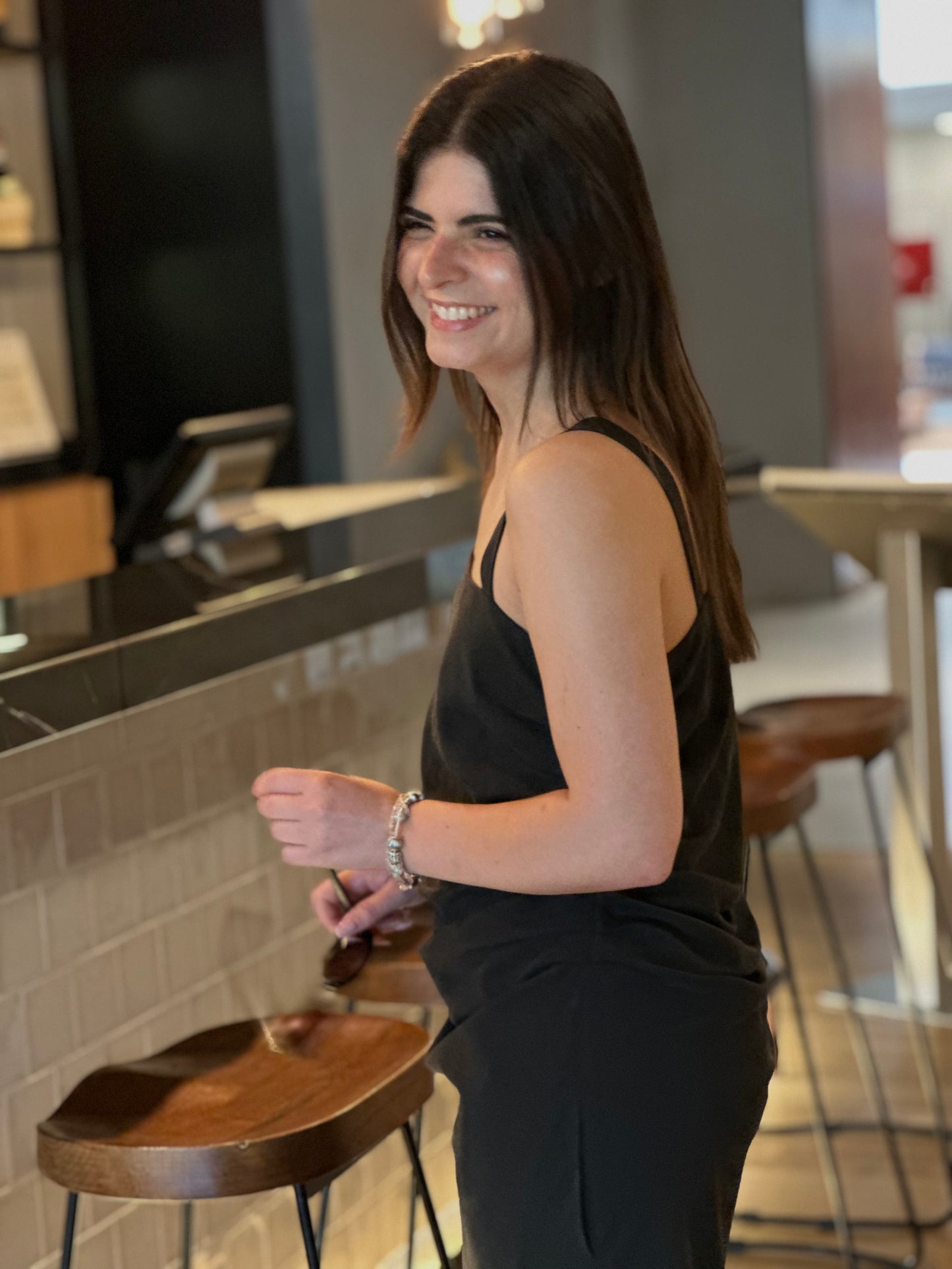 Vestido com Pregas Sementa | Cor Preto