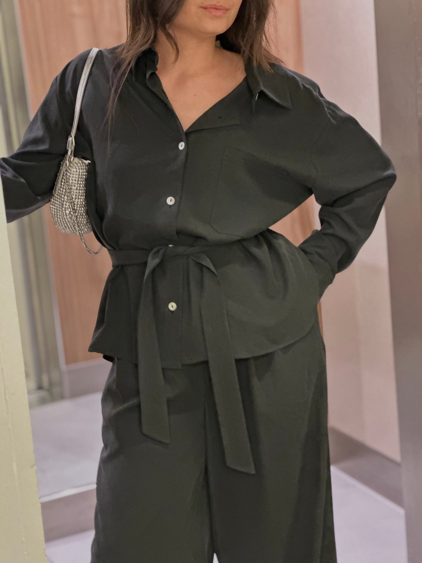 Camisa de Manga Comprida Sementa | Cor Preto
