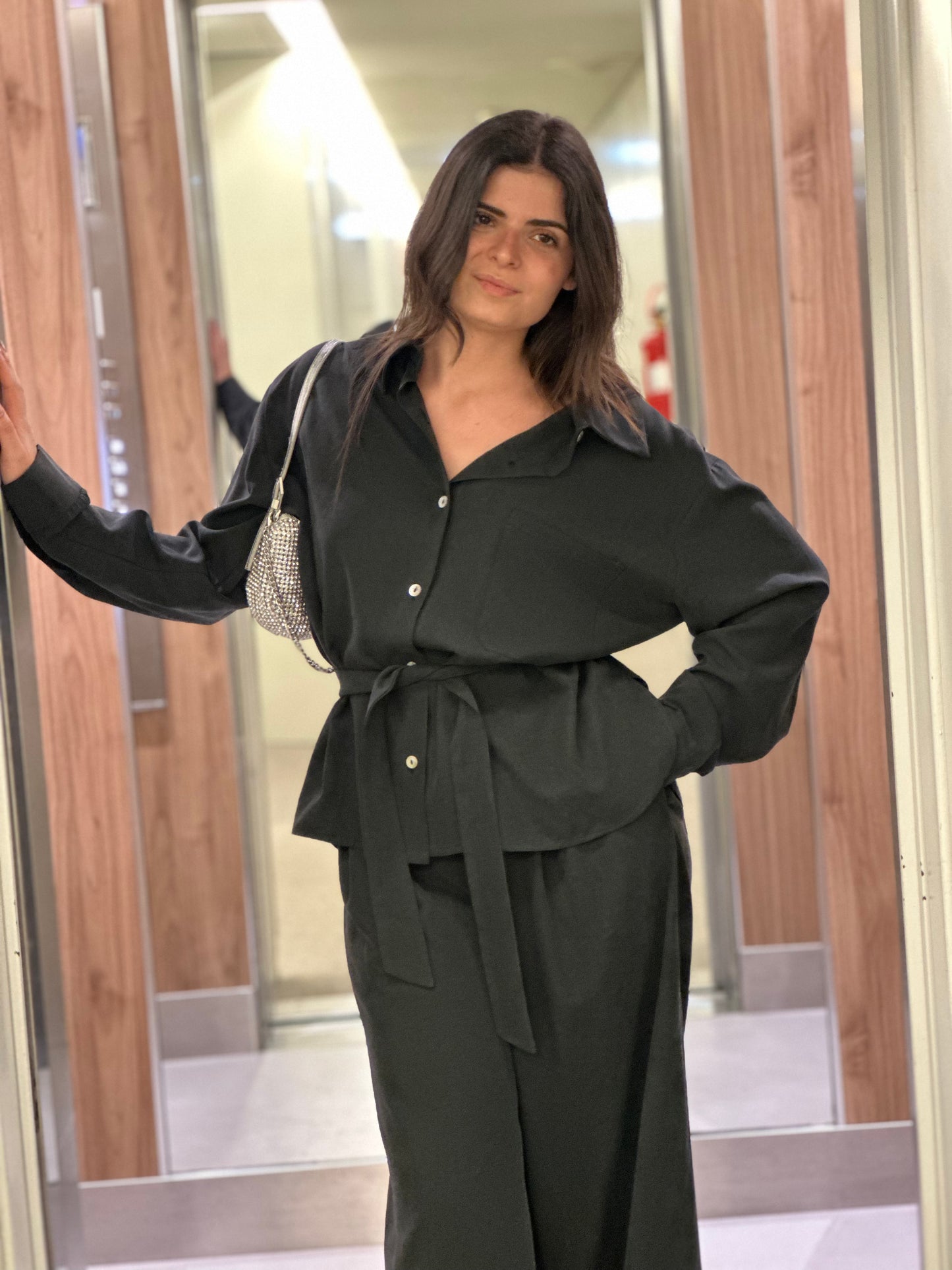 Camisa de Manga Comprida Sementa | Cor Preto