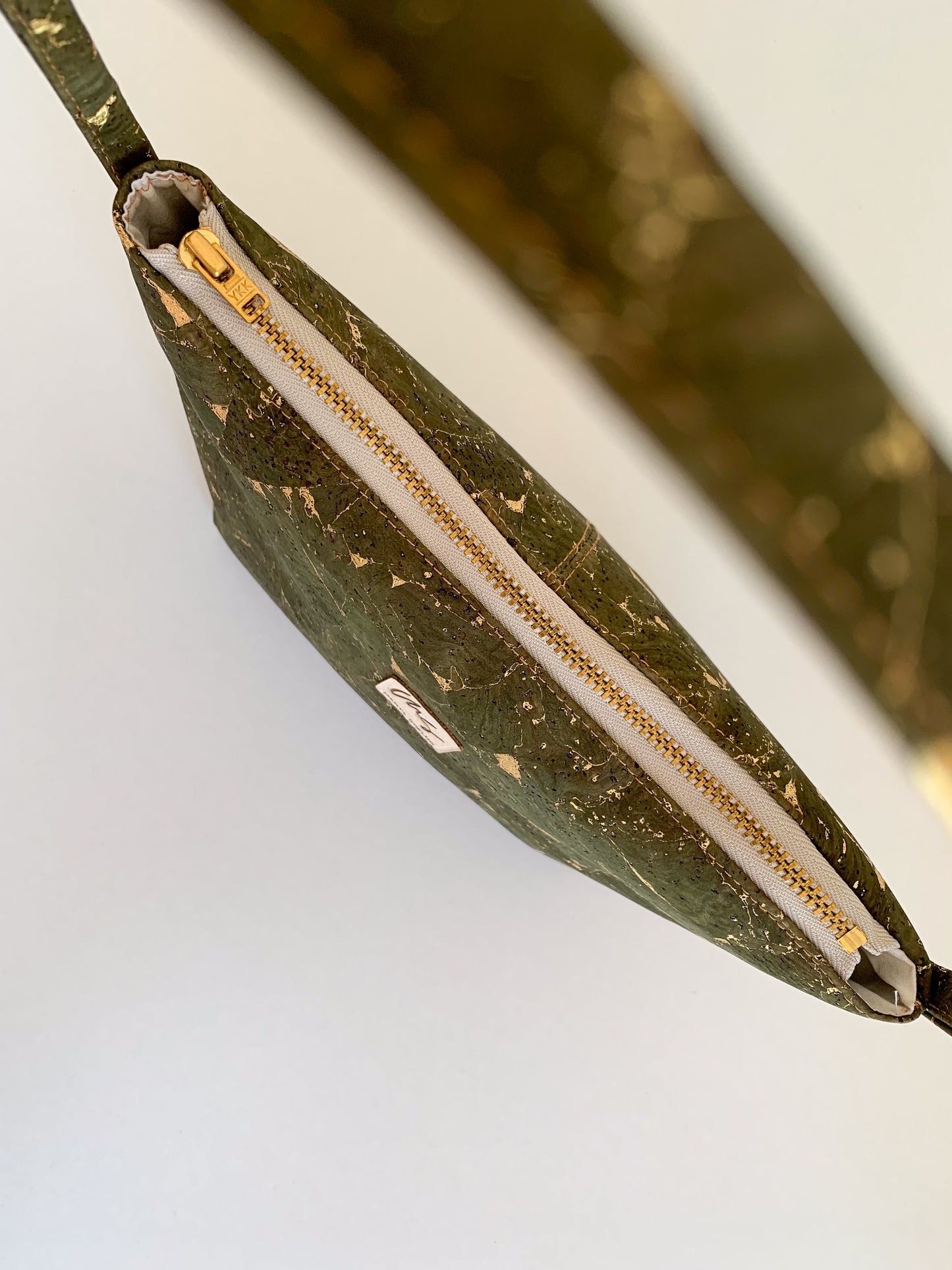 MICRO Fragments Gold Green | Mala Sustentável