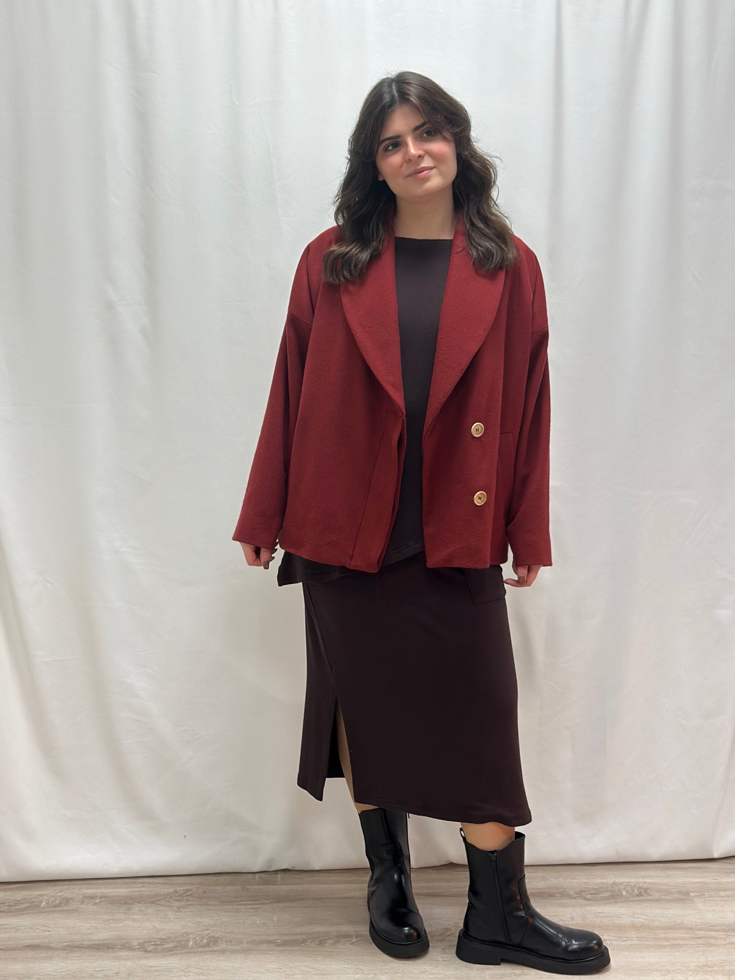 Saia Prenzia | Cor Castanho