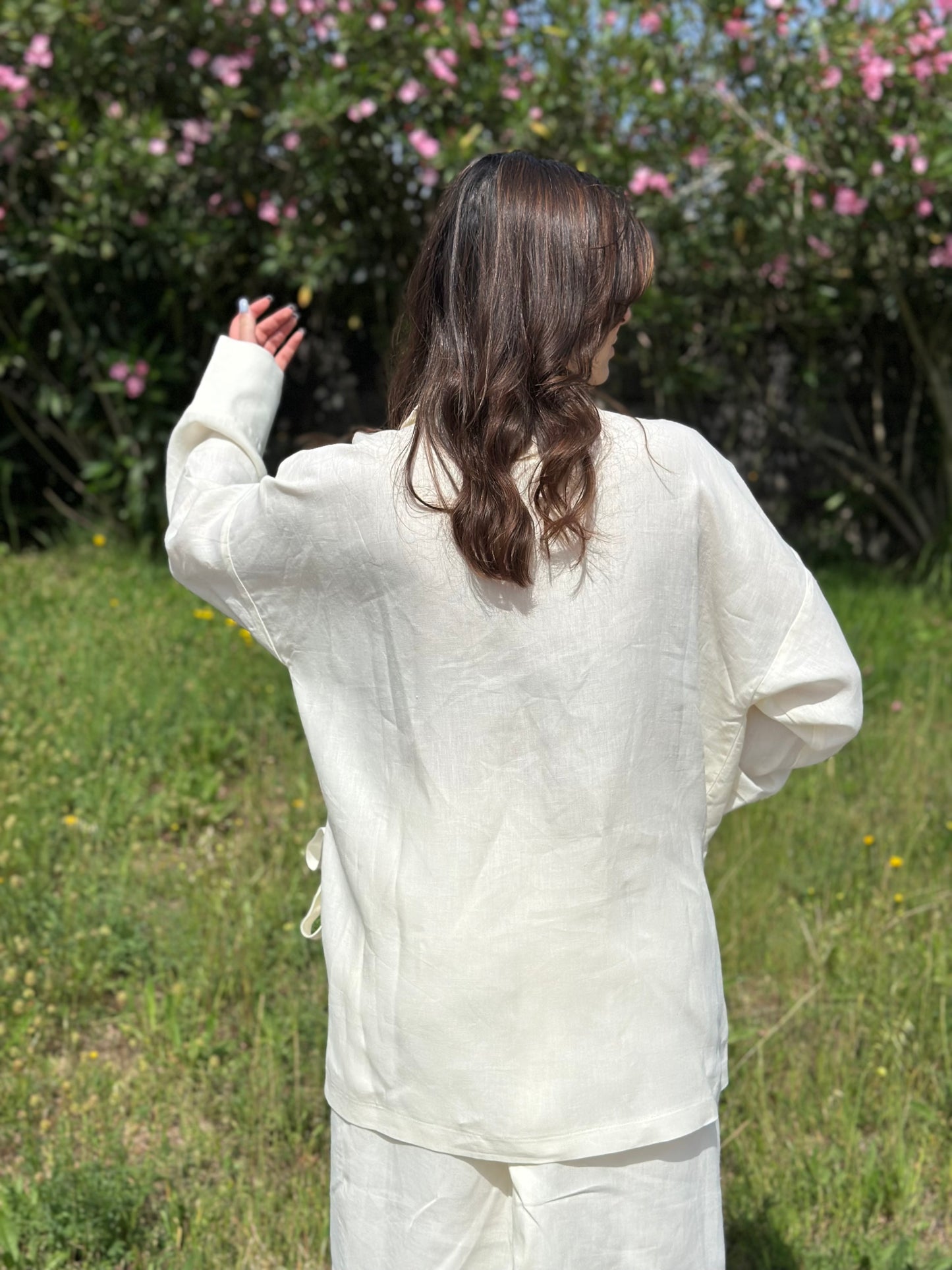 TRIVIA Blazer | Pearl White