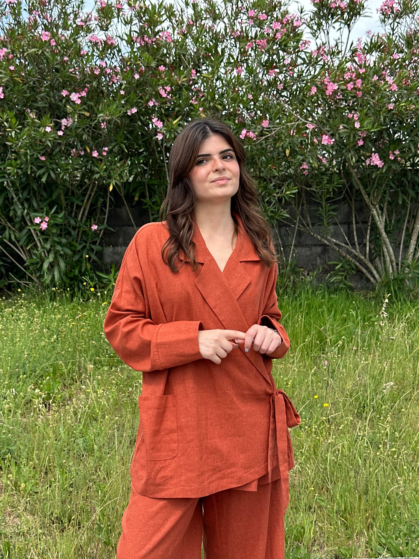 TRIVIA Blazer | Terracotta