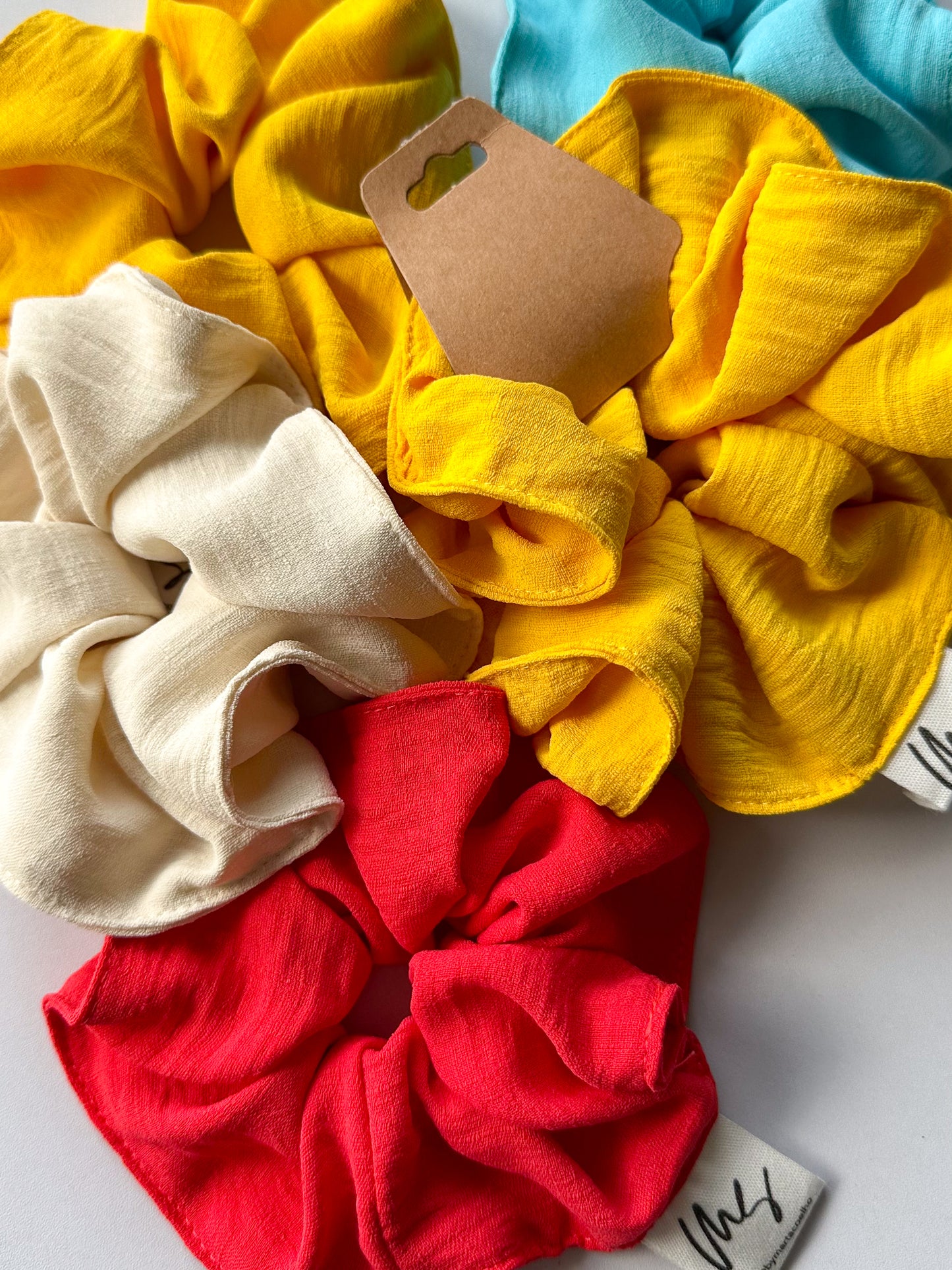 Scrunchies | Made from textile waste 🌿