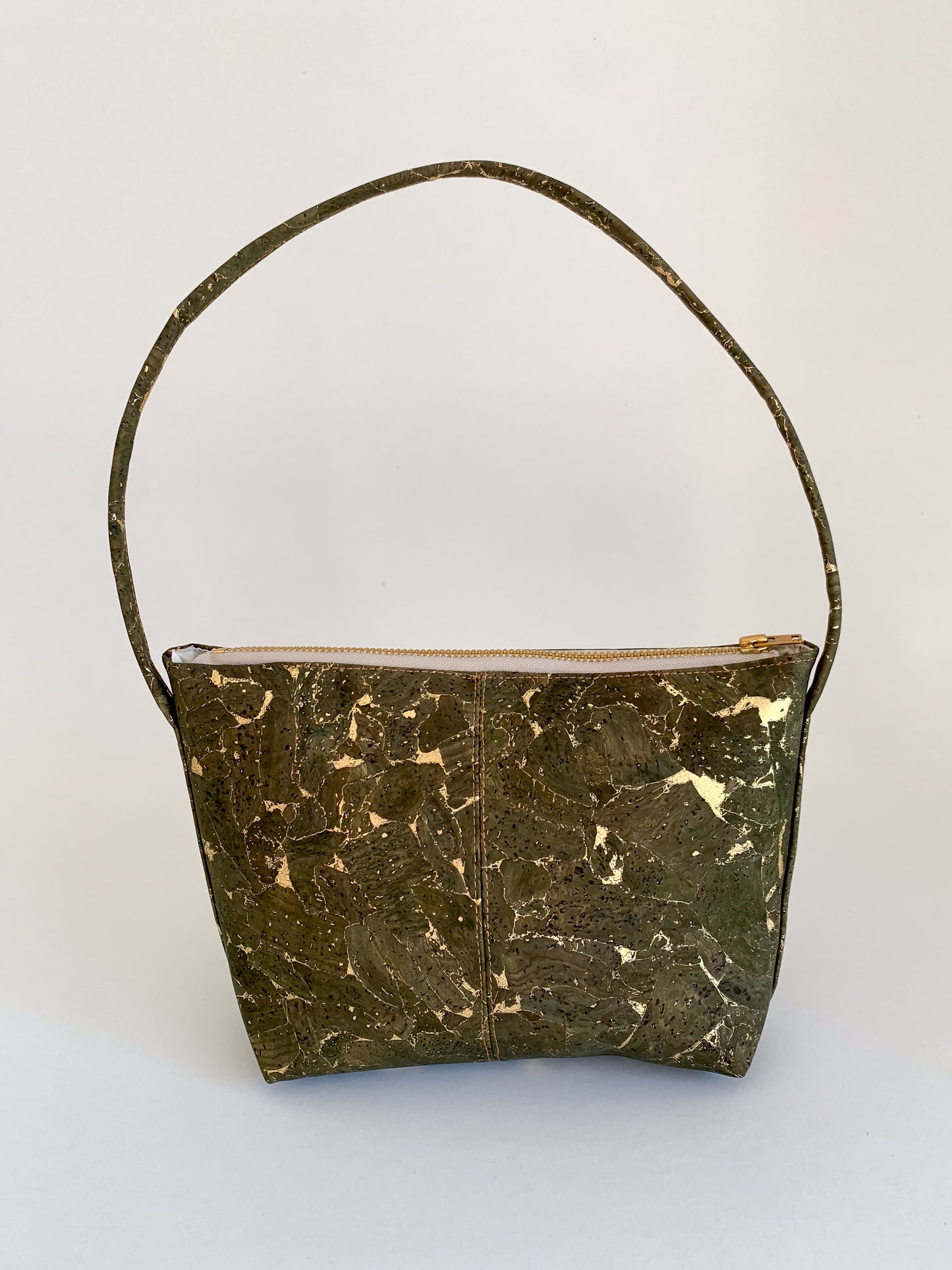 MICRO Fragments Gold Green | Sustainable Bag