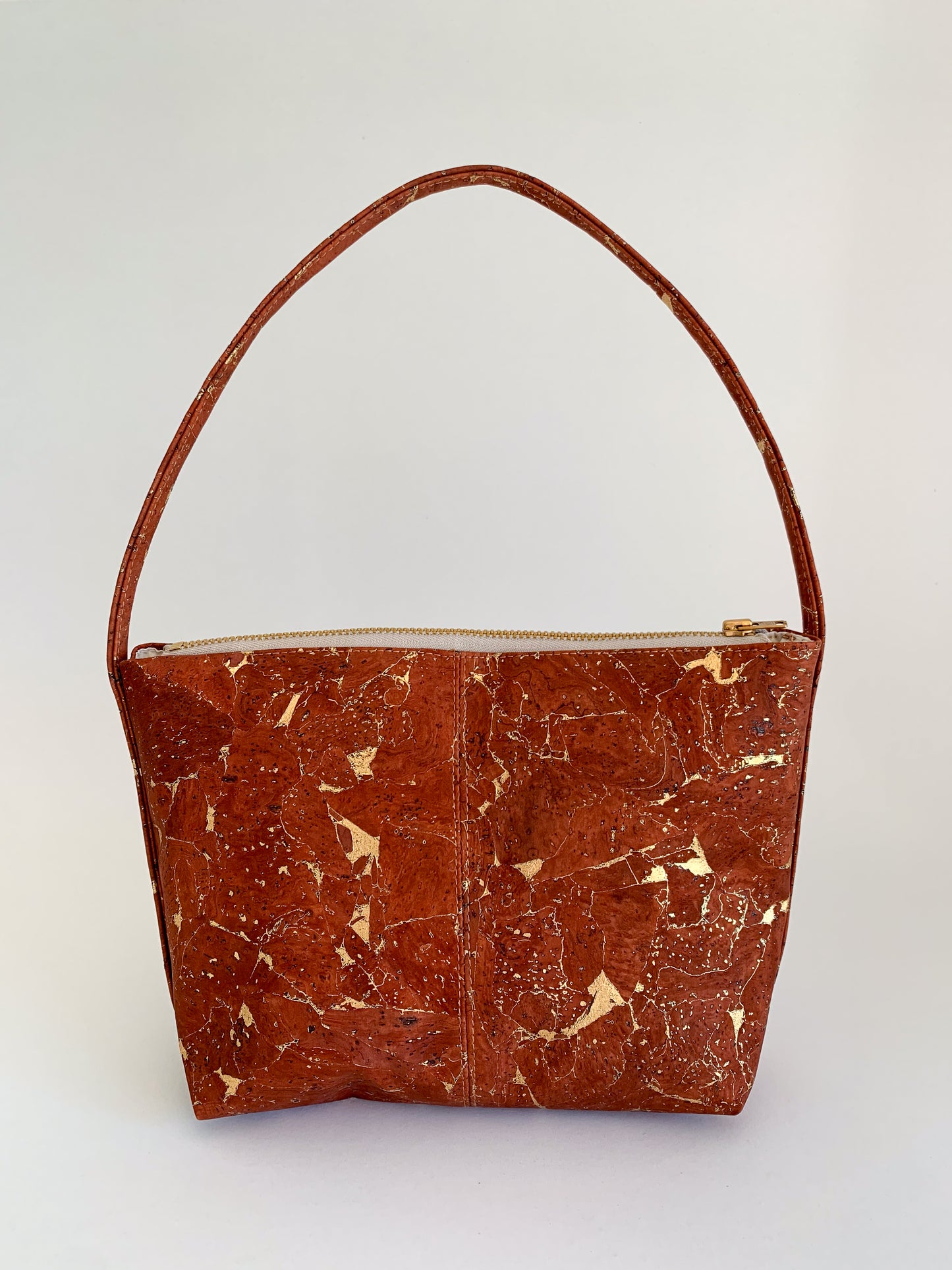 MICRO Fragments Gold Caramel | Sustainable Bag