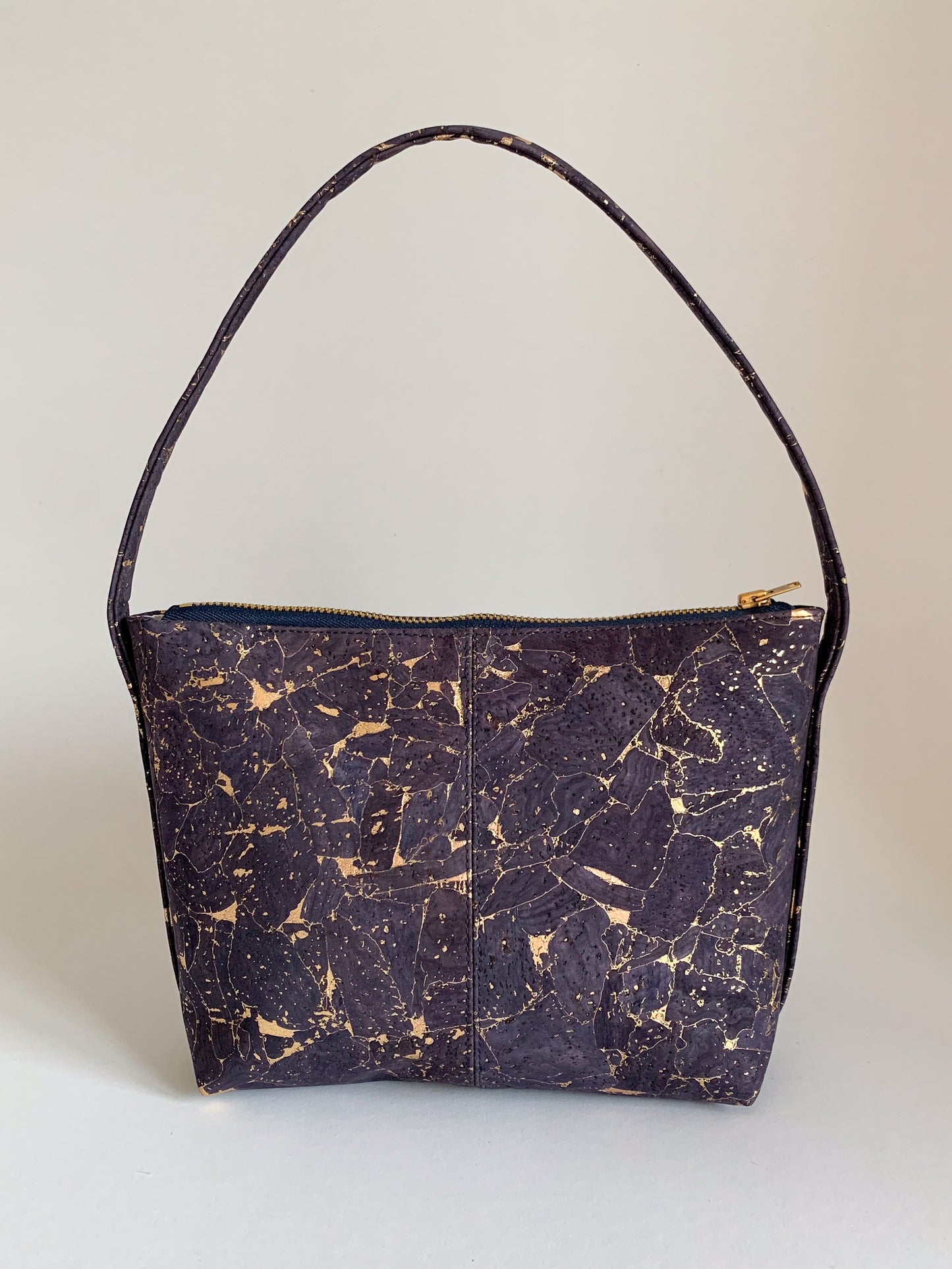 MICRO Fragments Gold Blue | Sustainable Bag