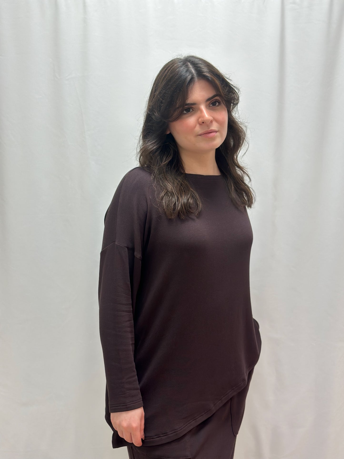 Blusa Essenza | Cor Castanho