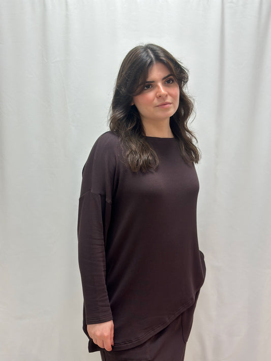 Blusa Essenza | Cor Castanho