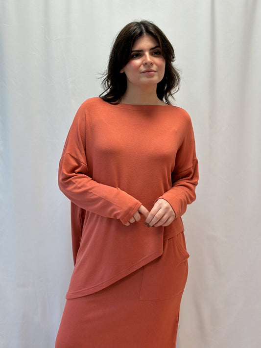 Blusa Essenza | Cor Coral