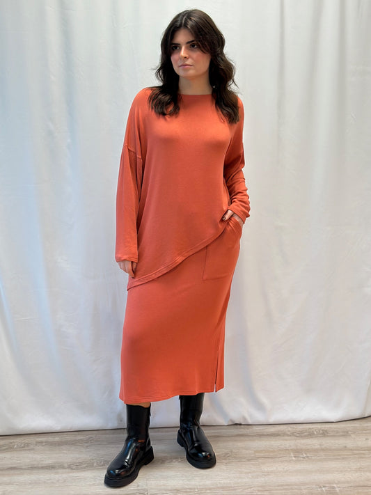 Saia Prenzia | Cor Coral