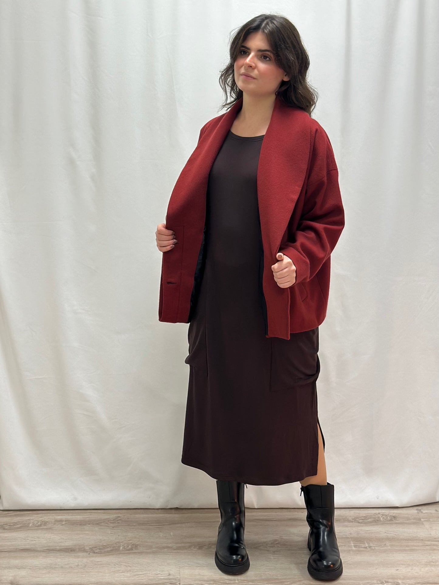 Vestido Essenza | Cor Castanho