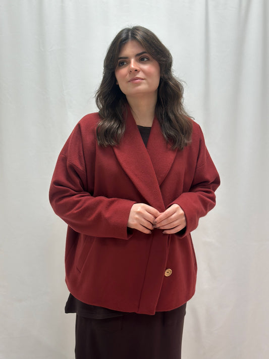 Casaco Auranza | Cor Bordeaux